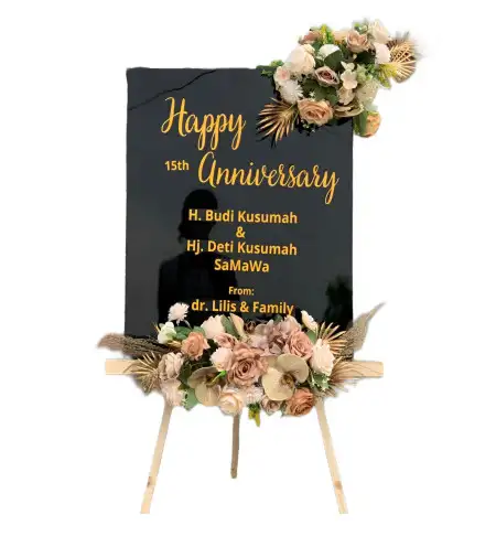 Papan Bunga Akrilik Sobo